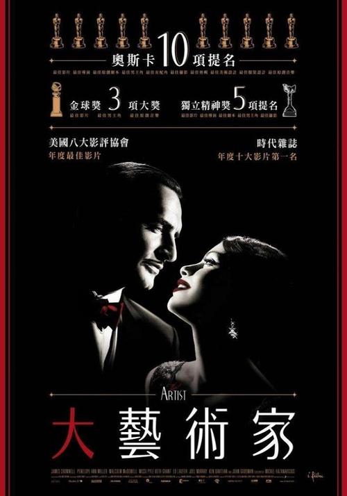 艺术家 (2011) 艺术家 2011 奥斯卡最佳影片 最佳导演 最佳男主角 蓝光原盘REMUX 原盘中字 老K 22G