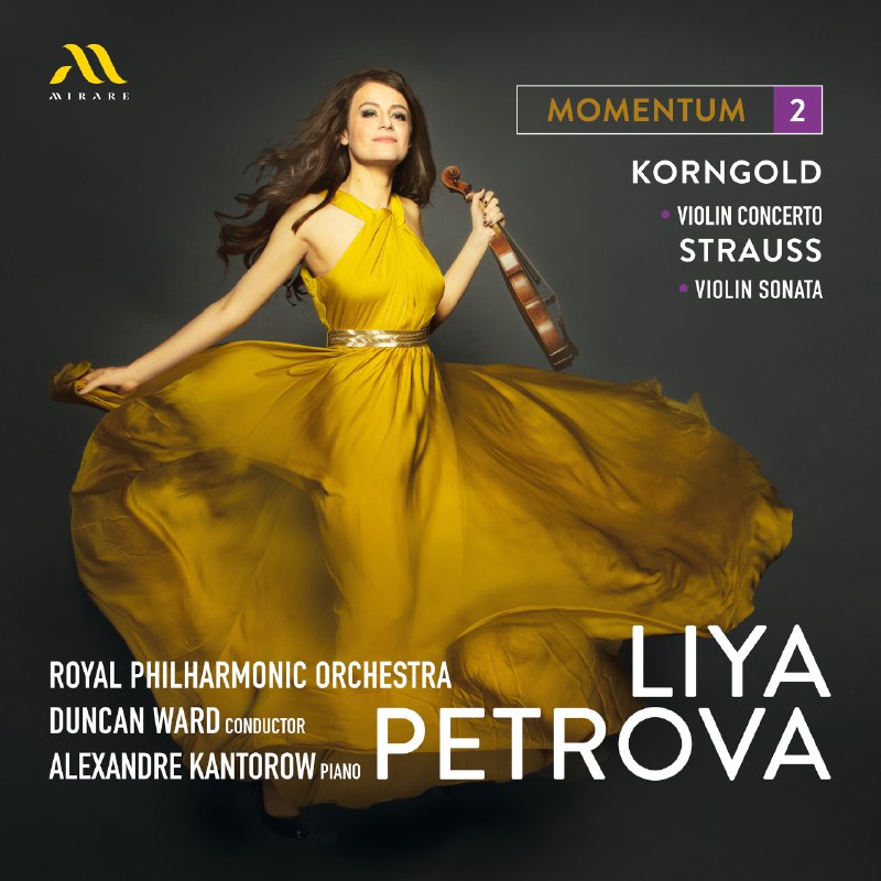 古典新专 保加利亚小提琴家 Liya Petrova 英国皇家爱乐乐团 施特劳斯小提琴协奏曲