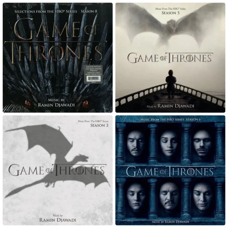 权力的游戏 1-8季 配乐 全集  原声带 ost FLAC