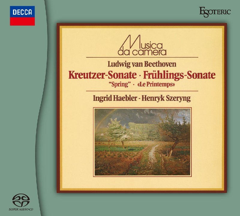 ESSD-90324 Beethoven - Violin Sonatas Nos. 5 'Spring', 4 & 9 'Kreutzer' - Ingrid Haebler, Henryk Szeryng (2026) [SACD]