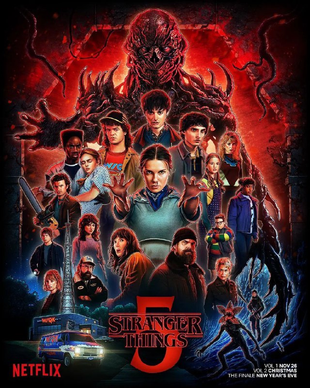 怪奇物语 第五季 完结 全8集 简繁英多国字幕 含前四季 4K