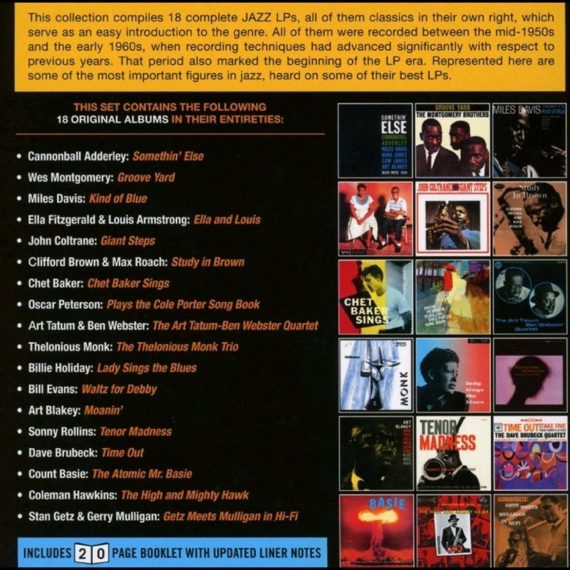 An Easy Introduction to Jazz 爵士入门 10CD) 2018 FLAC